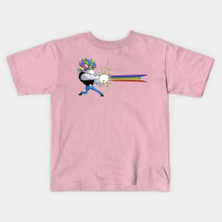 angry unicorn Kids T-Shirt